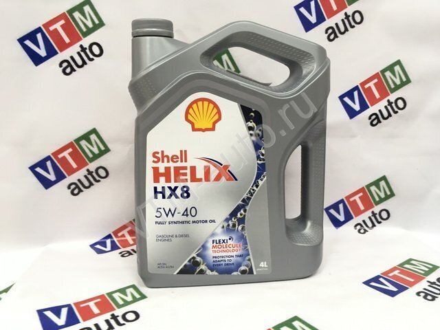 Моторное масло Shell Helix HX8 5W40 4л