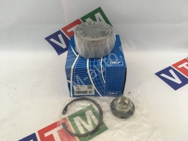 Ступичный подшипник передний Форд Фокус, Фьюжн, Фиеста С АБС  (SKF VKBA3531)